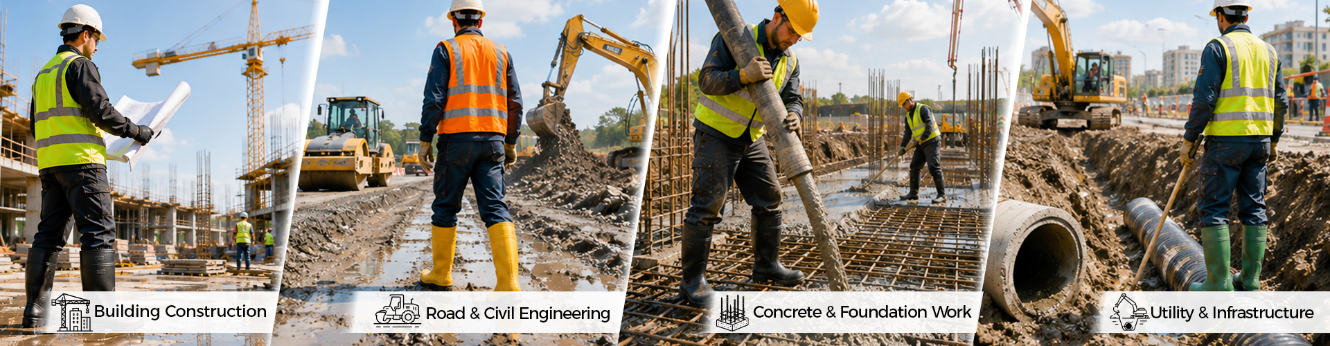 Wellington Boots Designed for Construction Environments Wellington Boots Designed for Construction Environments