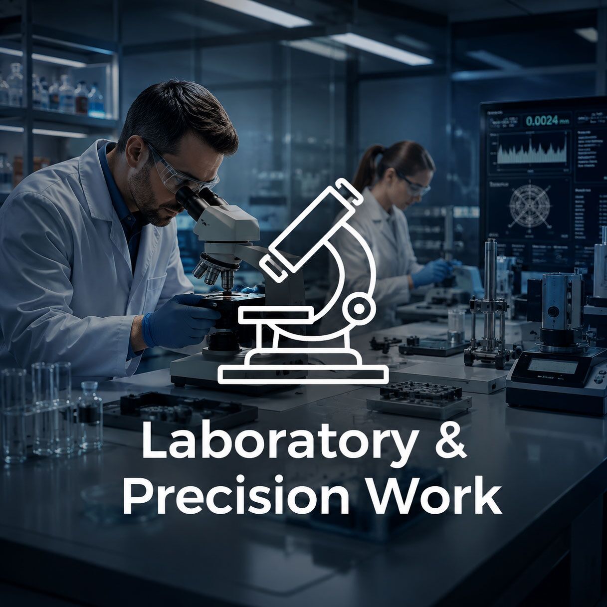 Laboratory & Precision Work Laboratory & Precision Work