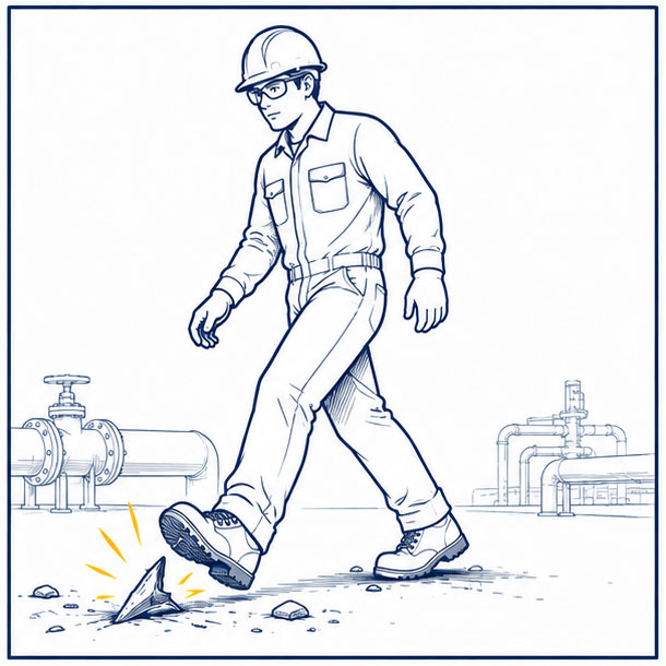 Slip Hazards on Oil & Gas Worksites Oil challenge2