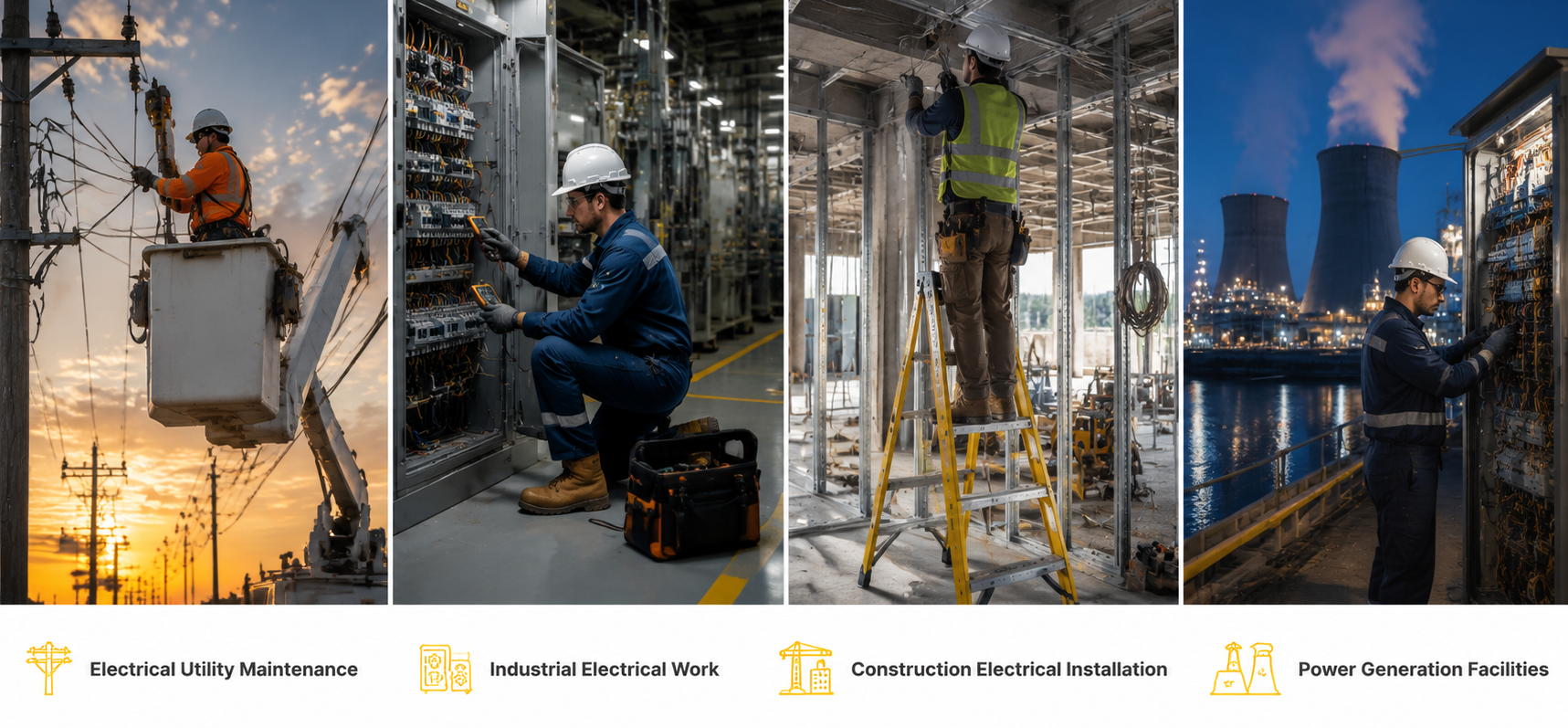 Designed for Electrical Hazard Work Environments 电力场景