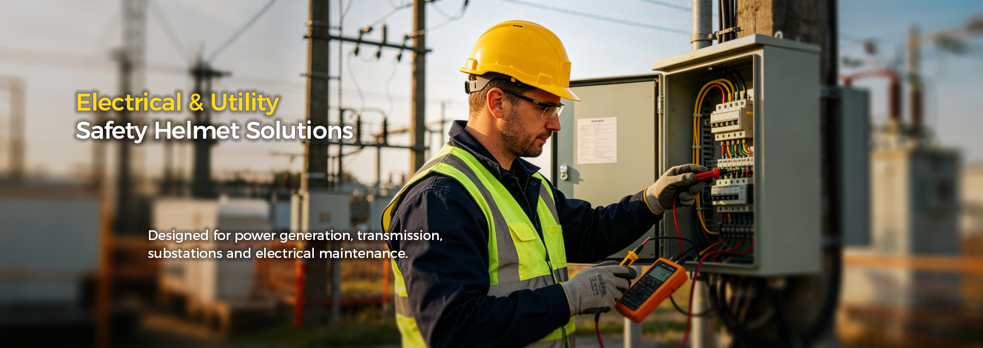 electrical & utility safety helmet