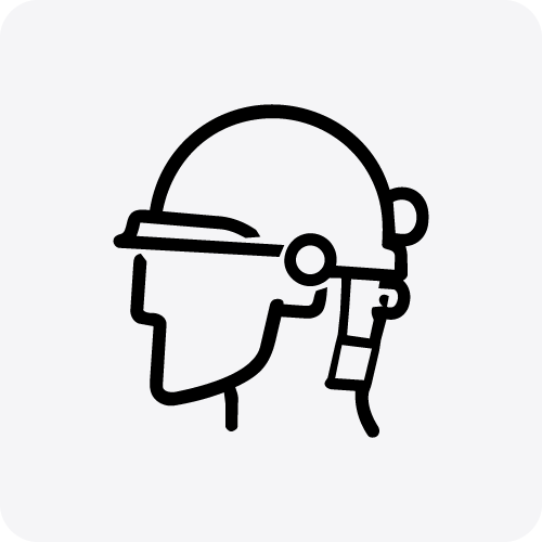 Comfortable helmet-mounted face protection designed for all-day wear