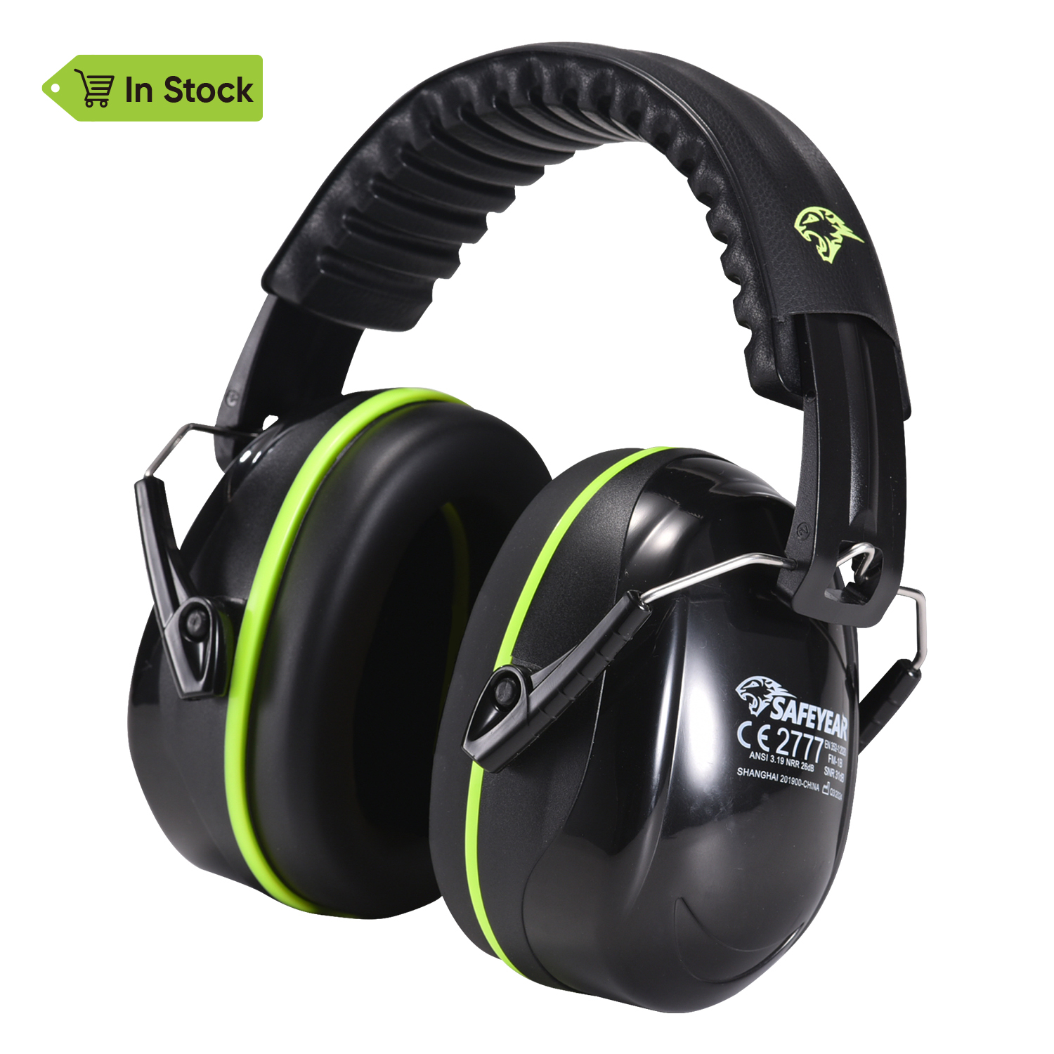 ABS Hearing Protection Ear Muffs Protective Ear Muffs Ready Stock  FM-1B  Green