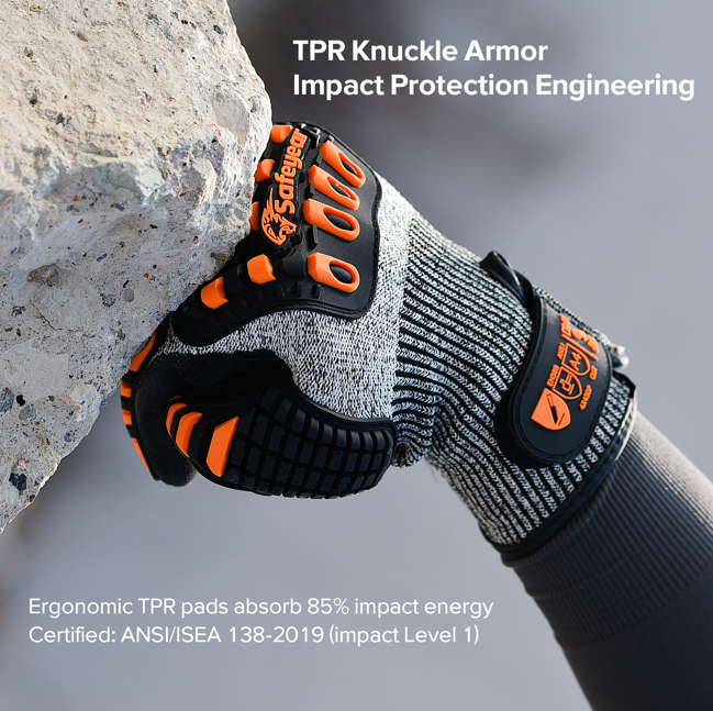 Safetoe TPR9004 ArmorGuard Pro | A New Benchmark in Industrial Safety Gloves