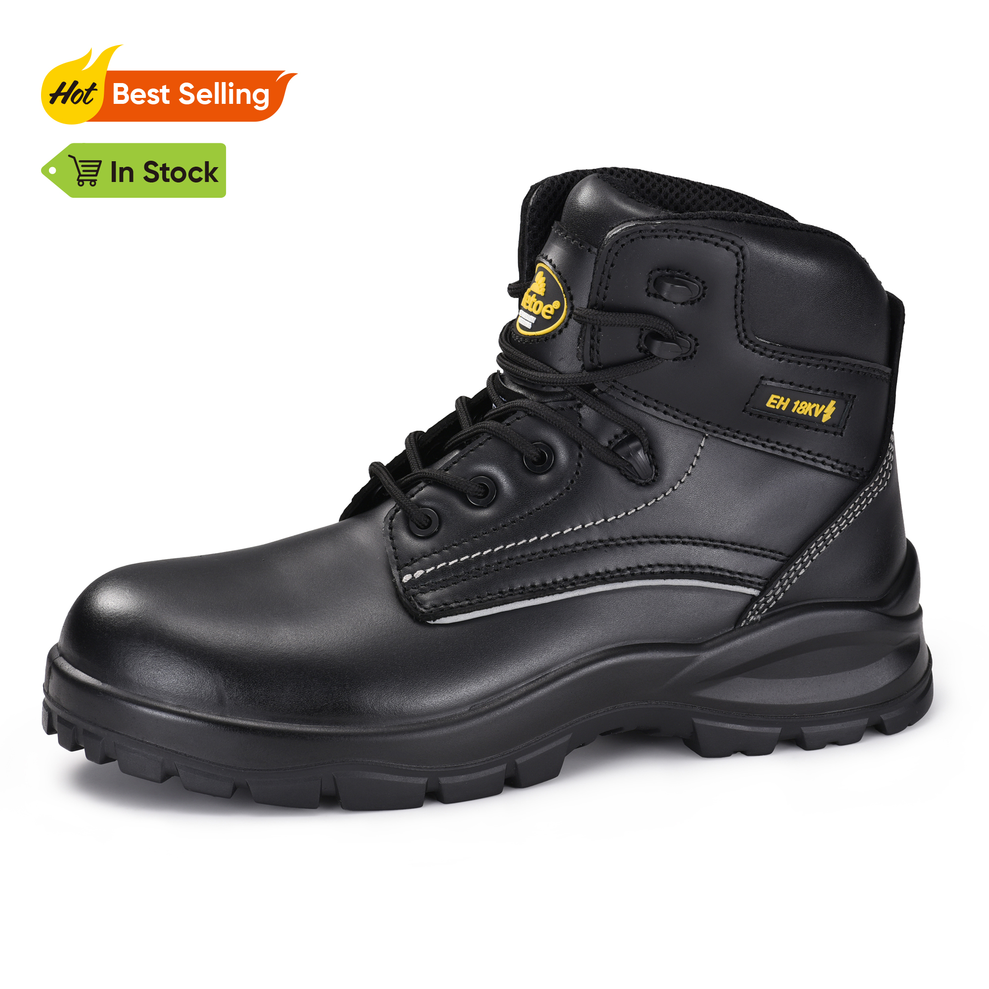 Best Eh Rated Work Boots Electrical Hazard  Work Boots M-8356RB LG