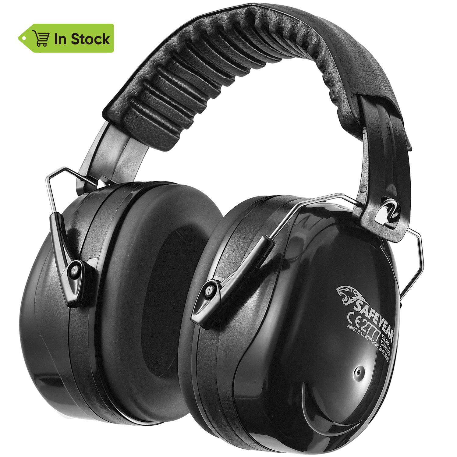 Ready Stock ABS Protective Ear Muffs EM-5002 Black