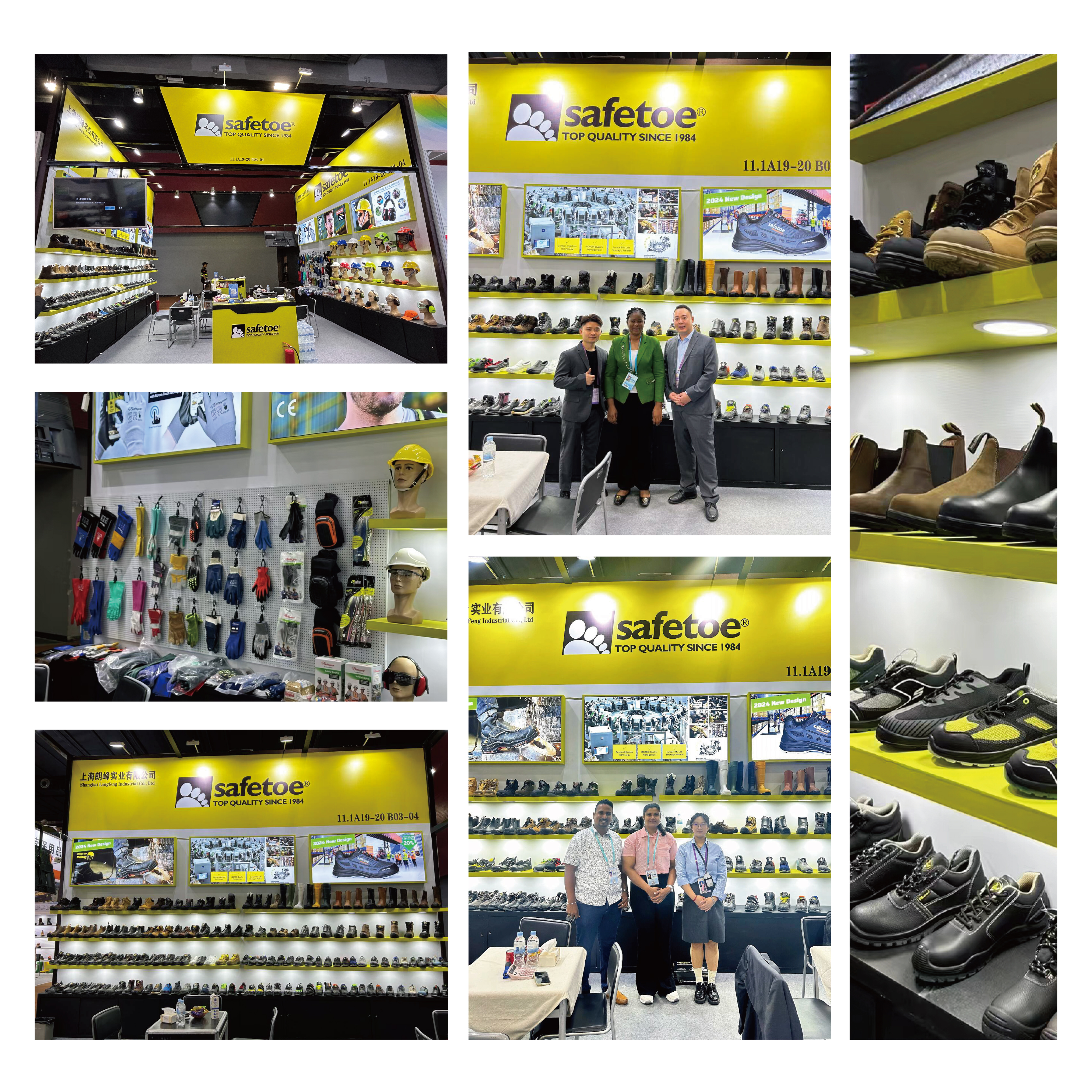 Welcome to safetoe booth at the 2024 Canton Fair