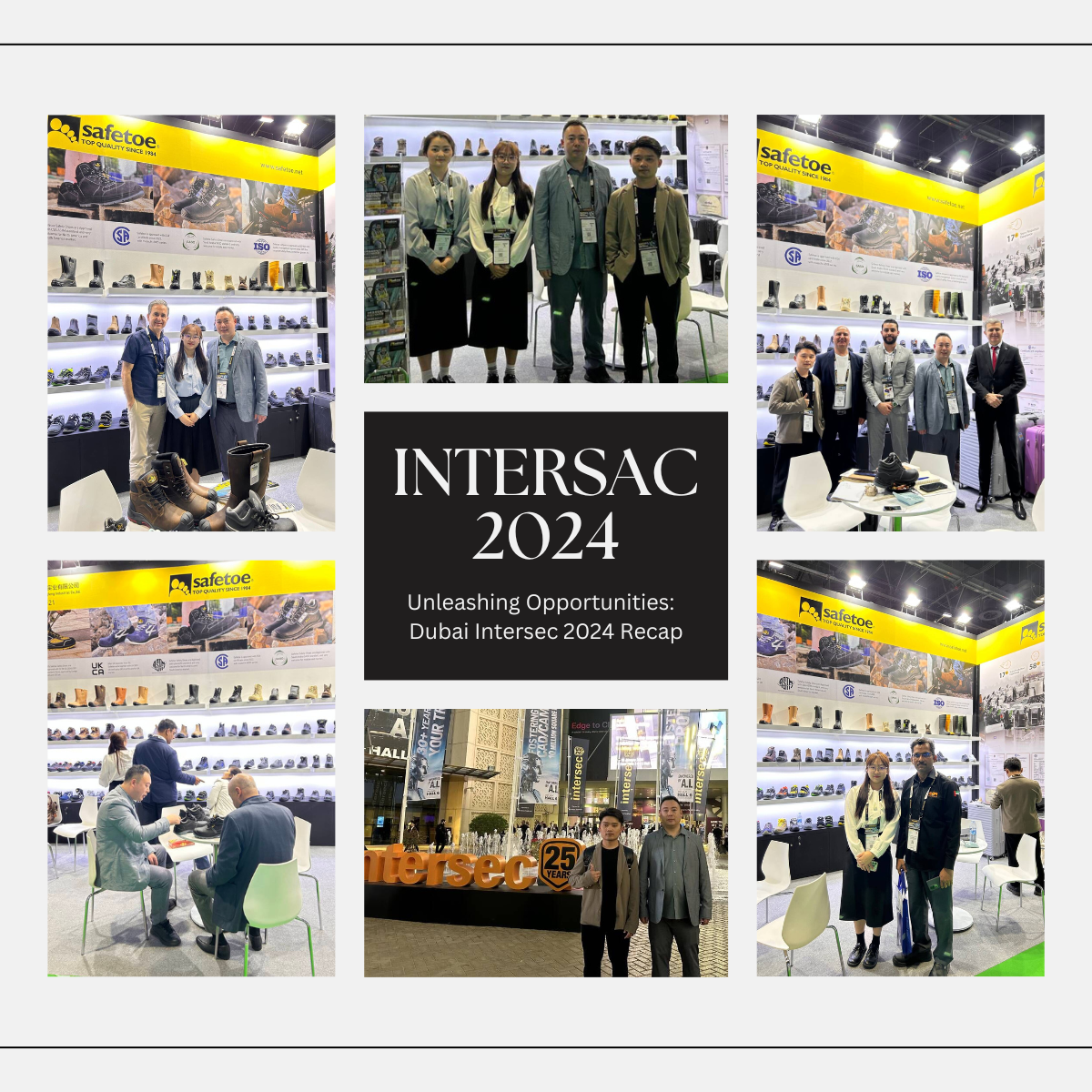 INTERSEC 2024 POST-SHOW REVIEW: Safetoe Safety Shoes Shine on Stage