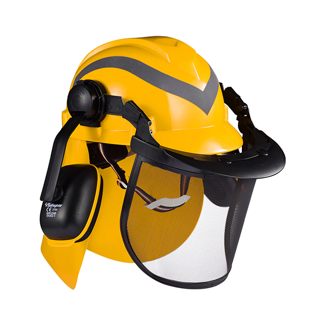 Face Shield Protection Safety Helmets M-5009 Yellow