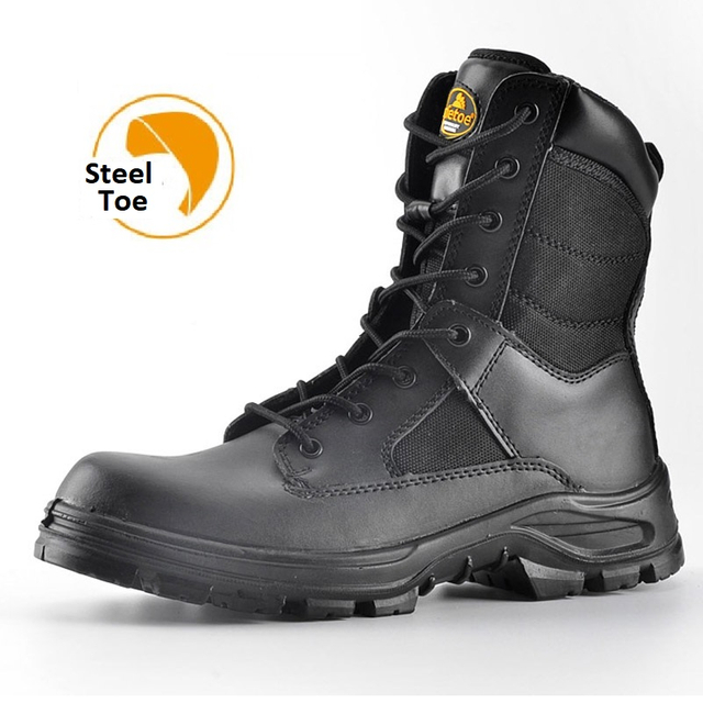 waterproof steel toe tactical boots