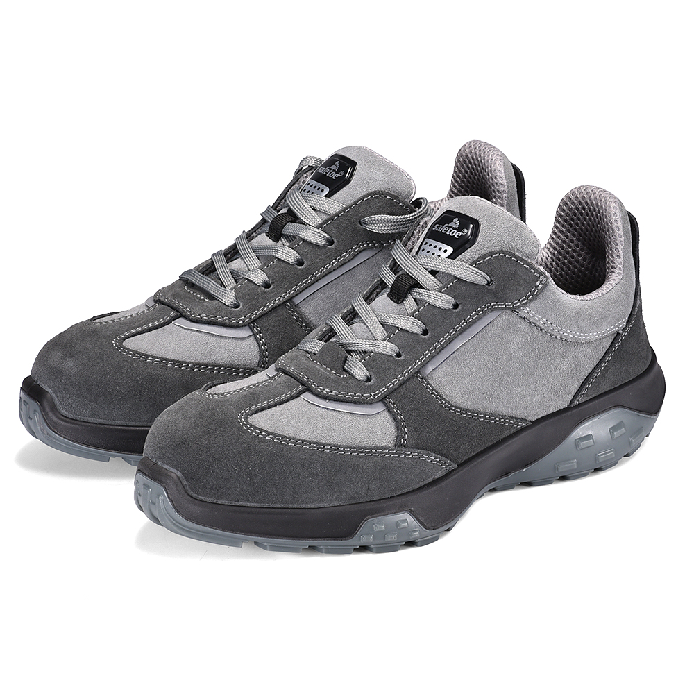 Breathable Safety Shoes L-7508 Antelope Grey