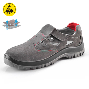 Breathable Summer Work Shoes L-7216 Suede