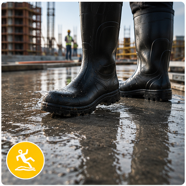 2.Construction Gum boots