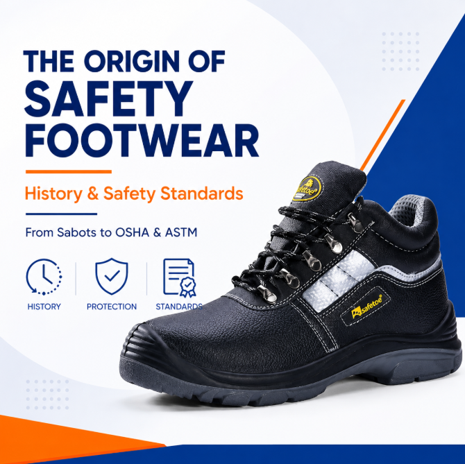 The Origin and Development of Safety Shoes