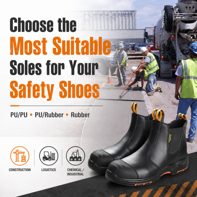 Different Workplaces Need Different Sole Safety Shoes