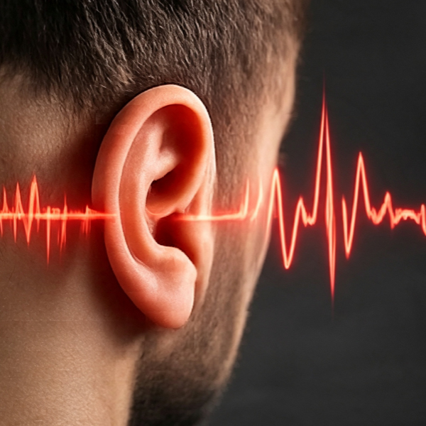 Industrial noise exposure illustrating the risk of long-term hearing damage