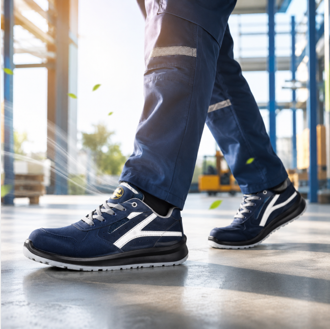 L-7328B “AirLite Pro” — The Ultimate Breathable Safety Shoes for Hot Summer Work
