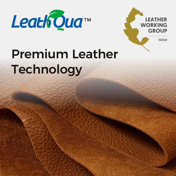 LeathQua™ premium leather technology for durable safety footwear construction
