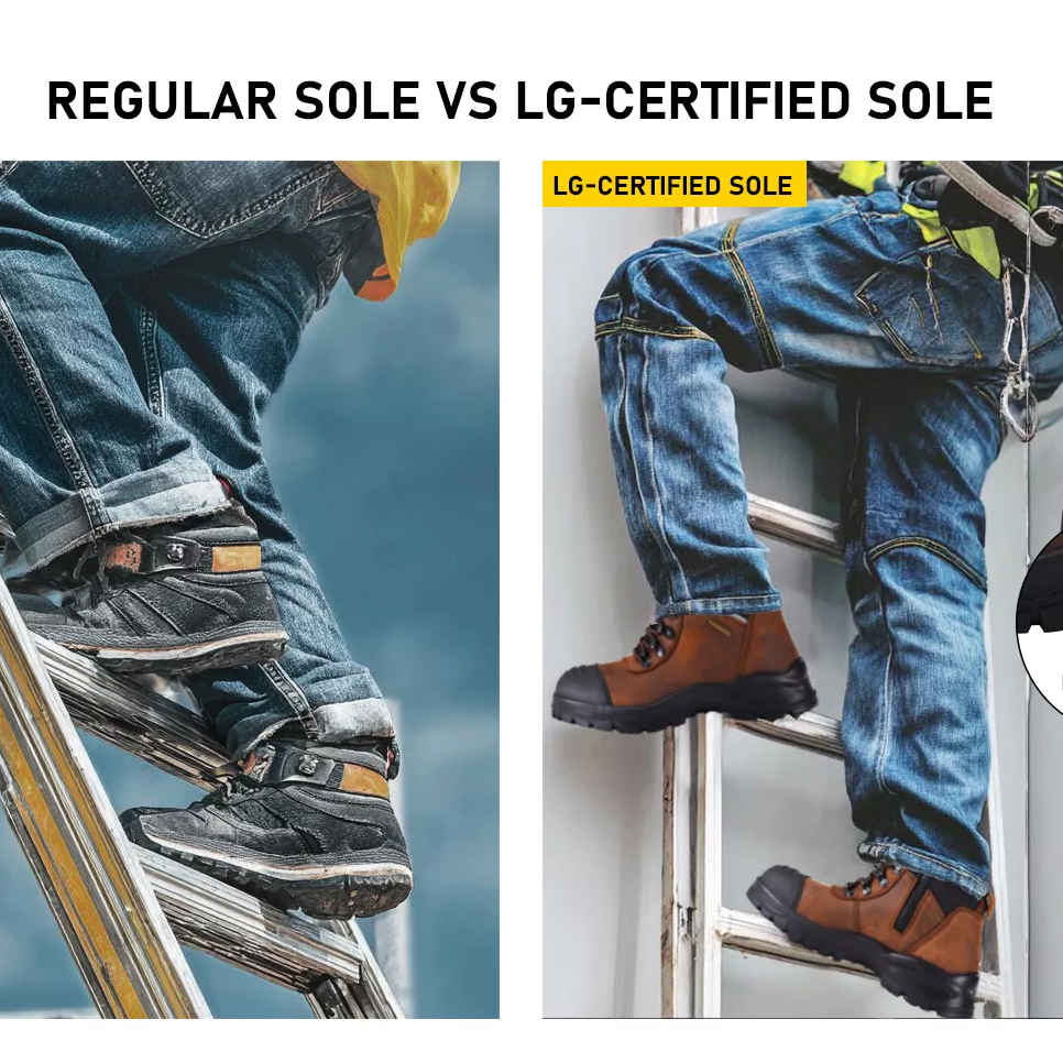  Redefining Ladder Safety Footwear: SAFETOE Safety Shoes Achieve EN ISO 20345:2022+A1:2024 LG Certification for High-Altitude Workers