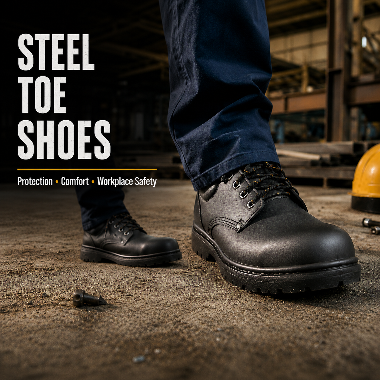 The Steel-Toe Shoe Is a Great Helper for You