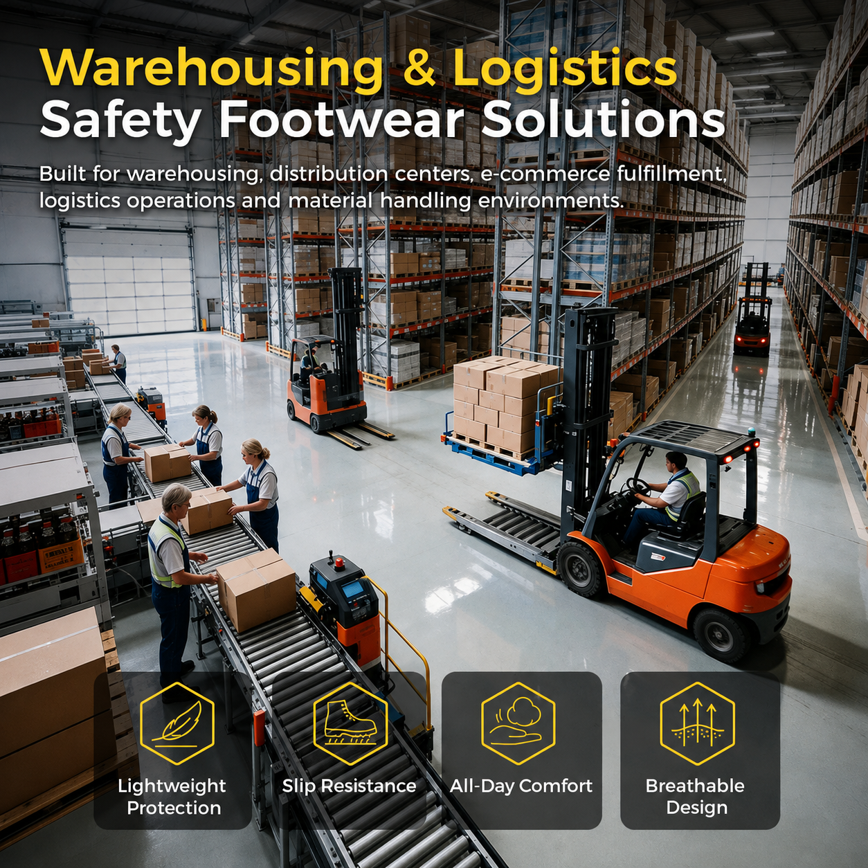 How to Choose the Best Safety Shoes for Warehouse Workers | SAFETOE