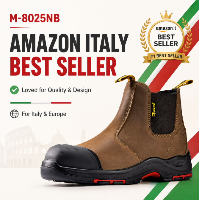 Amazon Italy Best Seller M-8025 Safety Shoes
