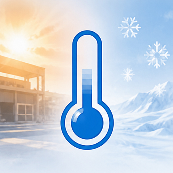 Temperature changes causing condensation and fogging on safety glasses