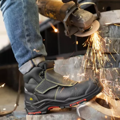 M-8387 Welding Safety Boots | High-Temperature Protection · Designed for Welders · Durable & Impact-Resistant