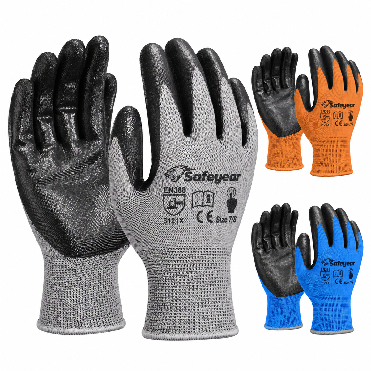 Nitrile Coated Work Gloves N1552