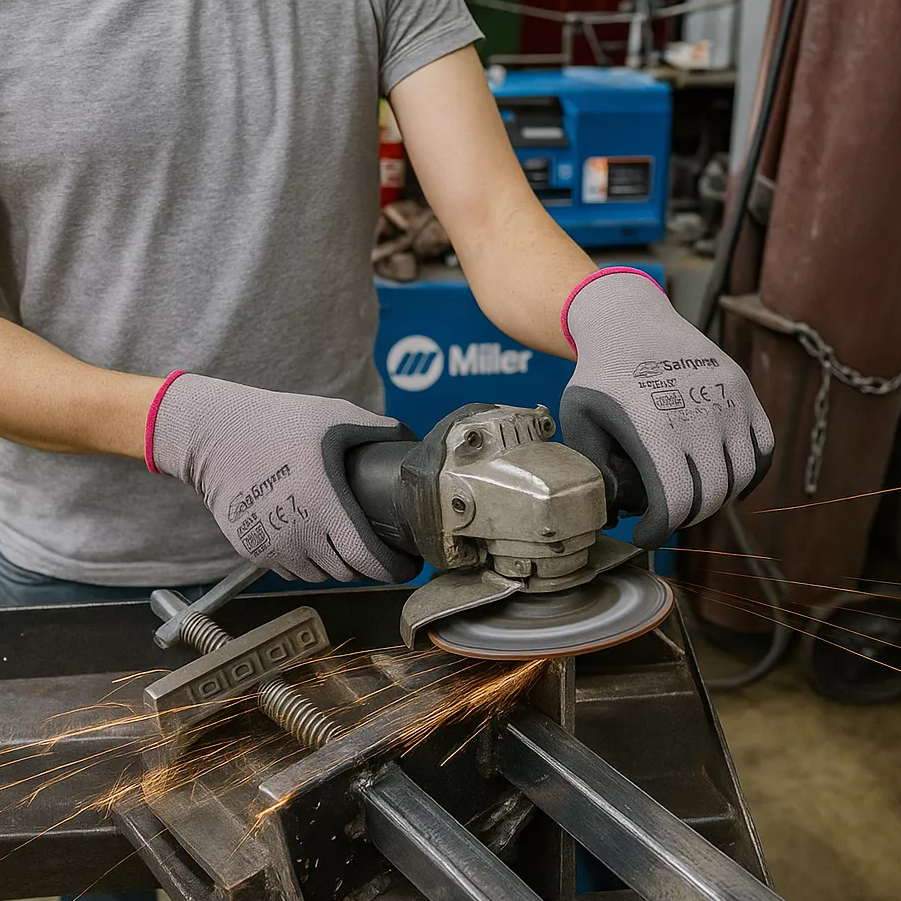 N1552 Nitrile-Coated Abrasion-Resistant Touchscreen Gloves: A Modern Protection Upgrade for Today’s Workforce