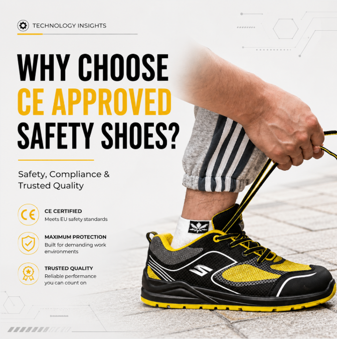 Why choose CE approved safety shoes?