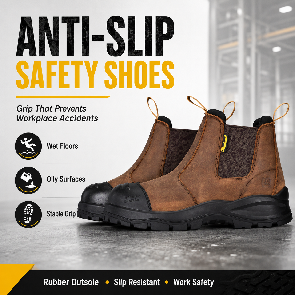 You Don’t Lack Safety Shoes — You Lack Real Anti-Slip Protection