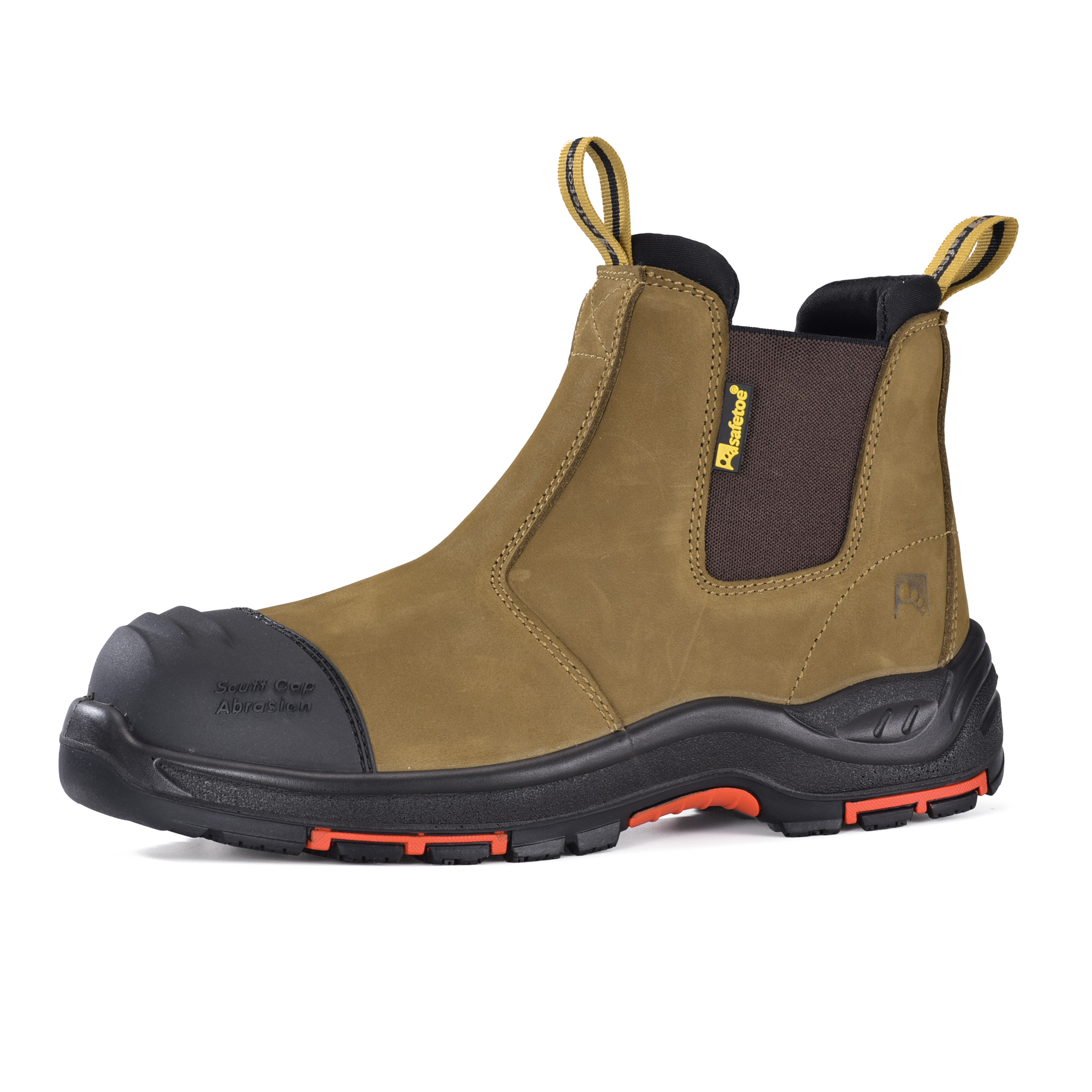 Safetoe M-8025NB Chelsea mining safety boots for heavy-duty industrial work
