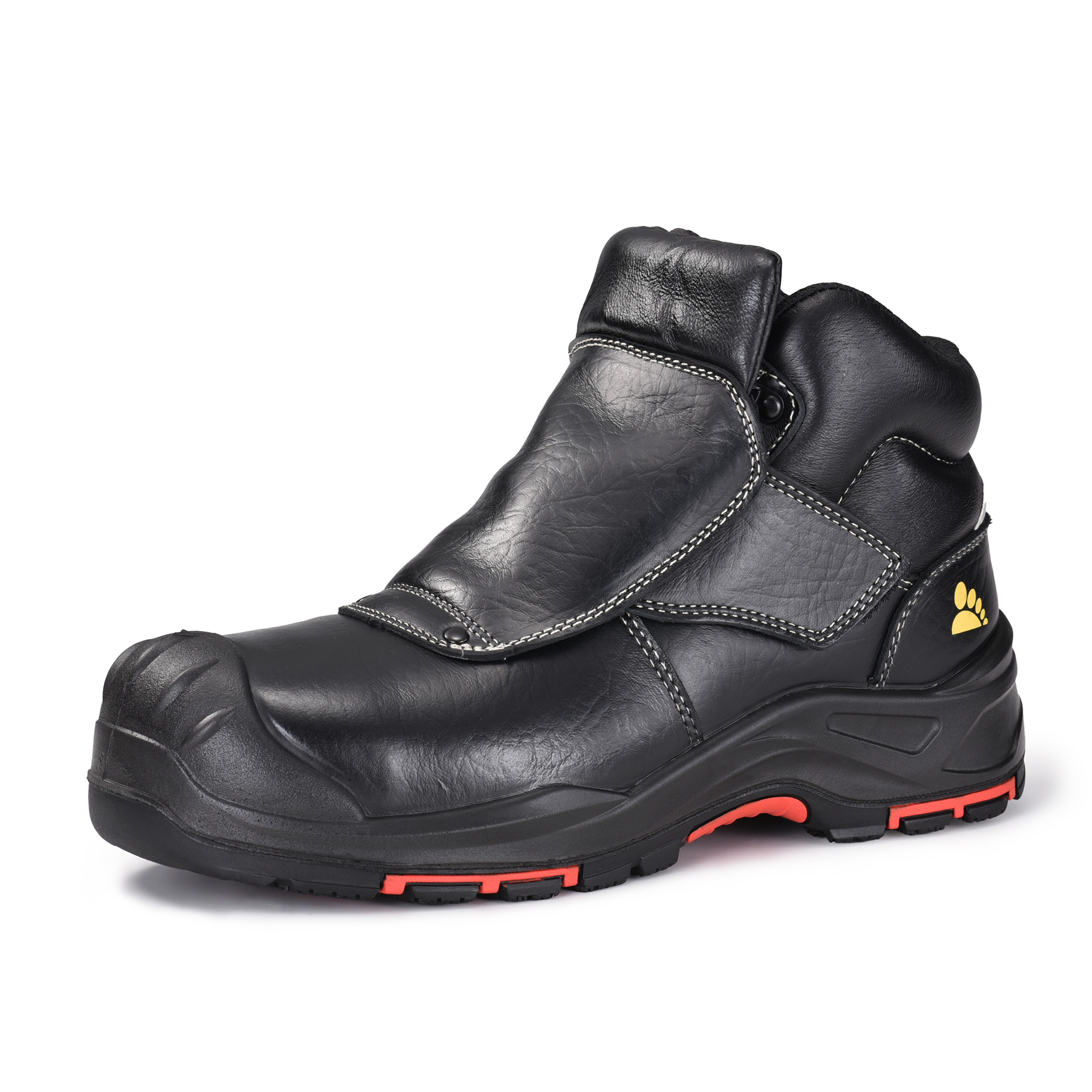 M-8387 professional welding safety boots with composite toe protection for welders and metal workers