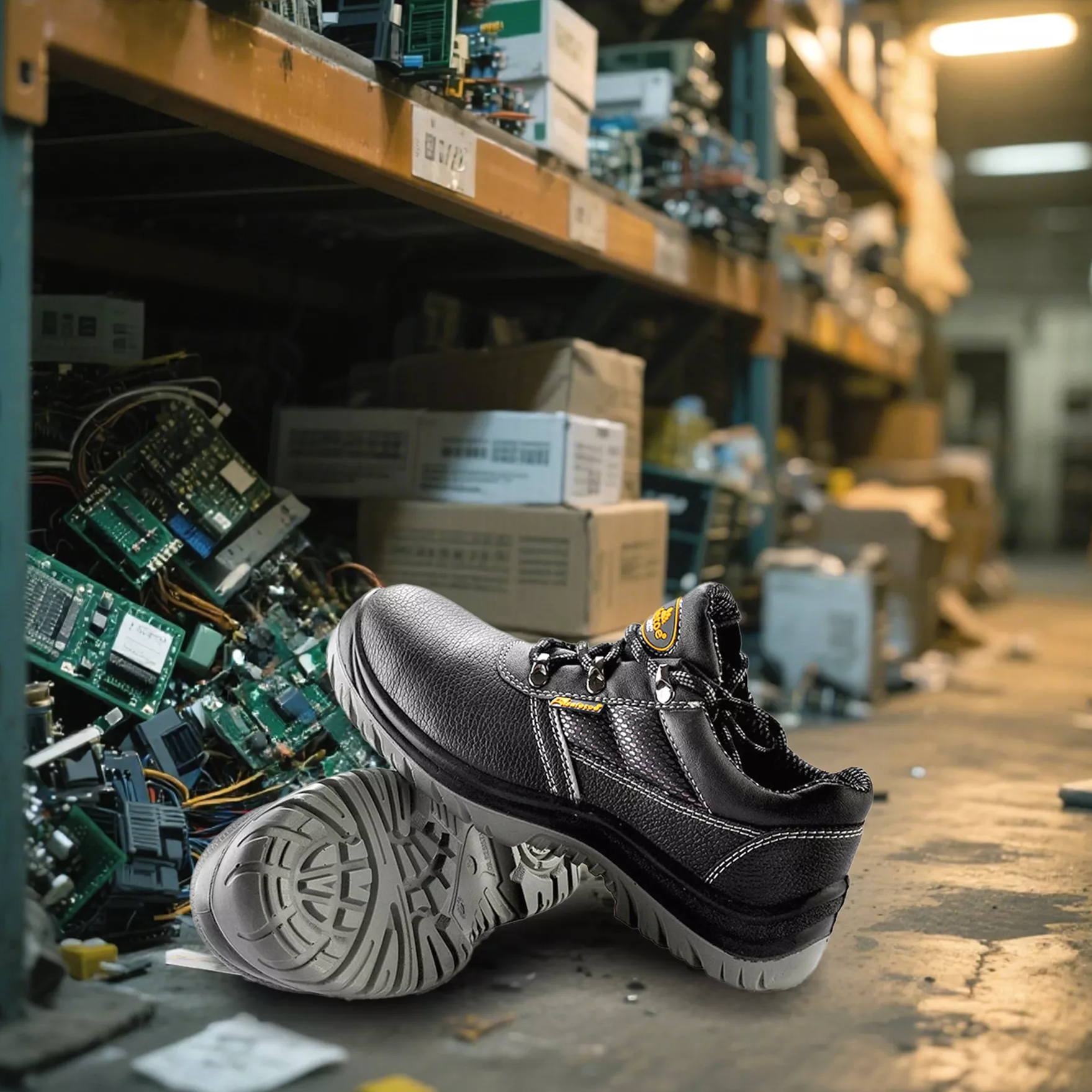 Thailand's Workers Foot Safety Crisis---SAFETOE L7222 ESD Safeguards Every Step