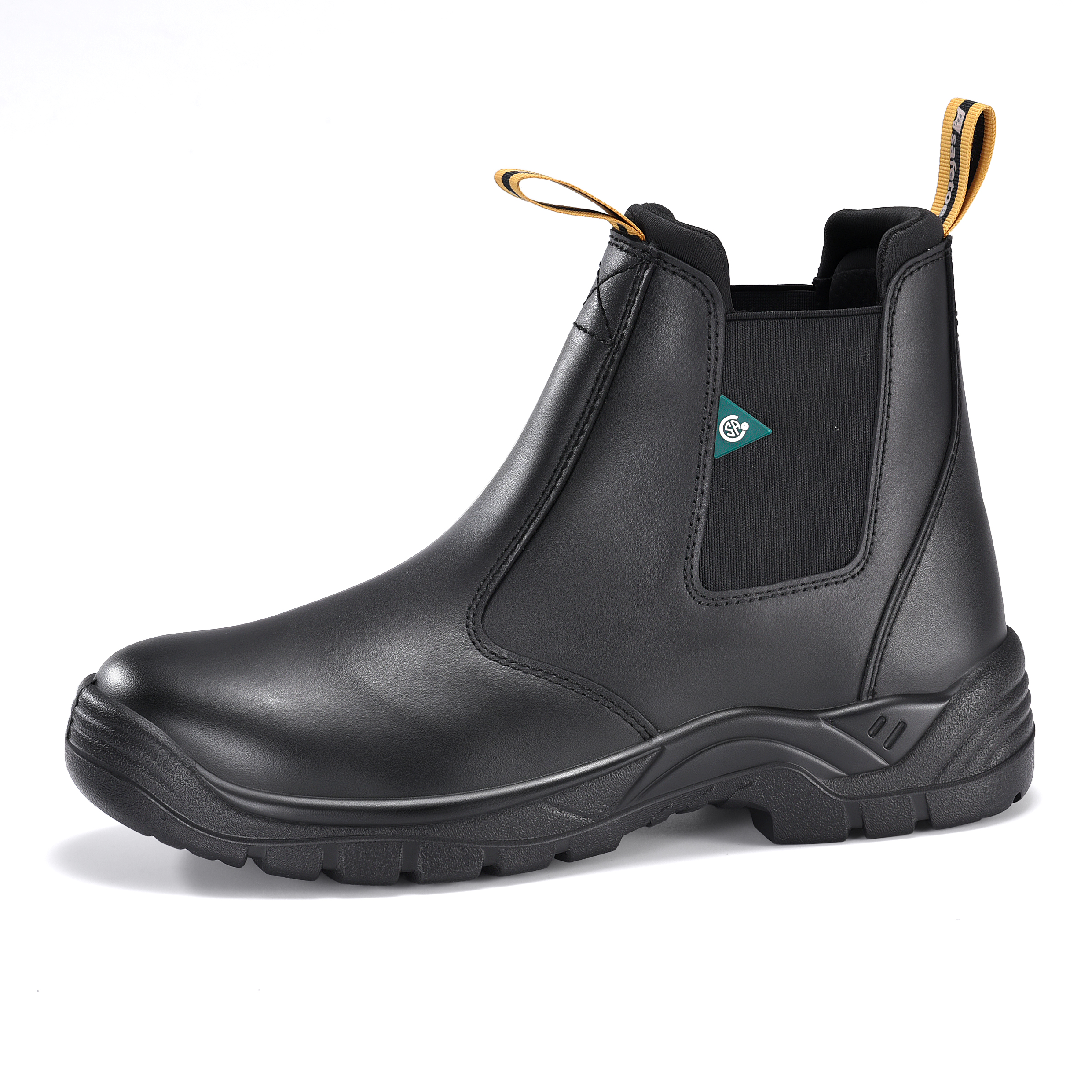 CSA certified steel toe safety boots with Green Triangle protection M-8025